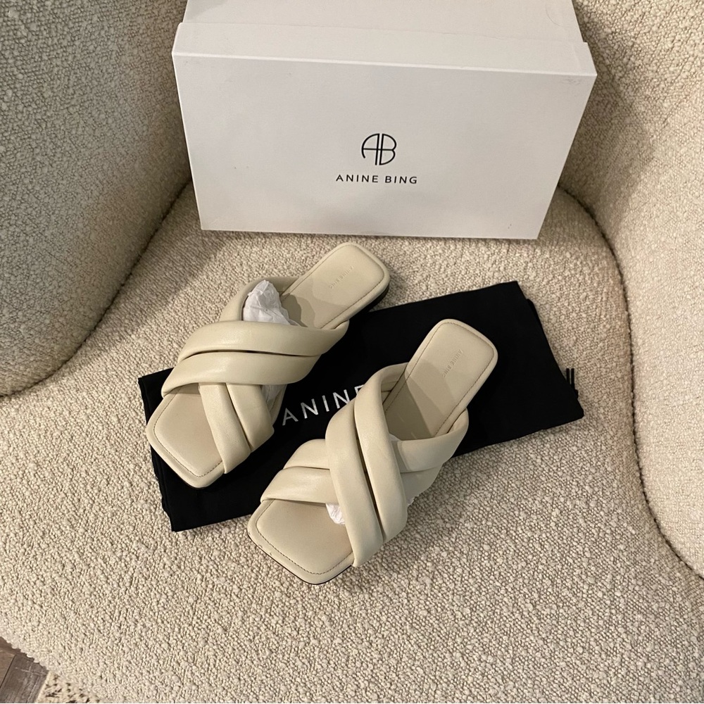 Annie Bing Eve Sandals Size 38